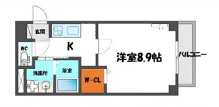ビエンフェIII【2階】の間取り