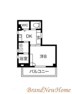 桜レジデンス宿院【5階】の間取り