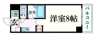 ベルコリーヌ宝塚【3階】の間取り