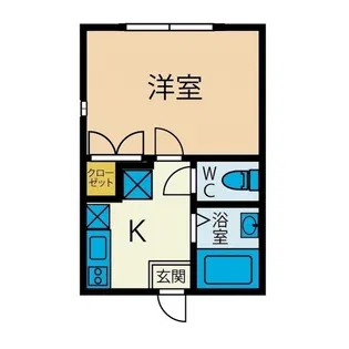 Chateau Oh Hisse(シャトーオーイス)【1階】の間取り