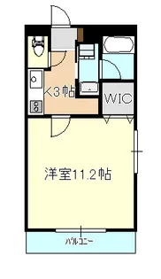 ピアグロリア奥田【5階】の間取り