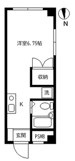 プログレス金里【1階】の間取り
