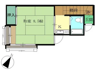 サンコーポみうら【2階】の間取り