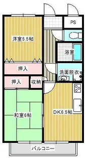 サンセール新居【2階】の間取り