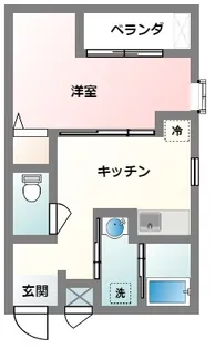 ヒルトップスクエア【4階】の間取り