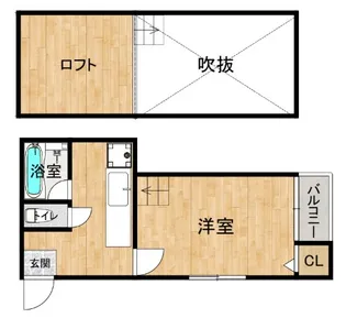 ラフィーネ耀【2階】の間取り
