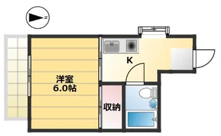 メゾン荒井【4階】の間取り