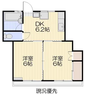 宮城県仙台市泉区南光台3【アパート】の間取り