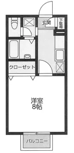 神奈川県綾瀬市寺尾北1【アパート】の間取り