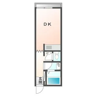 ユーサンコーポ A棟【1階】の間取り