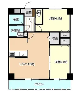 Ra lux【4階】の間取り