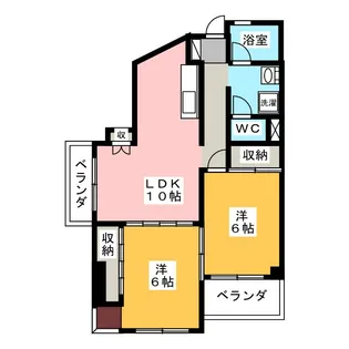 豊田ビル【3階】の間取り