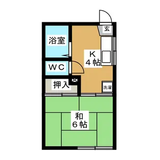 プチカーサ【2階】の間取り