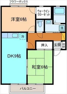 サンビレッジ金沢【1階】の間取り