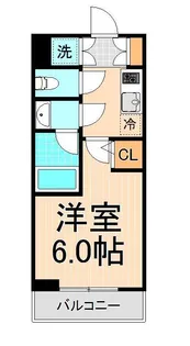 ライジングプレイス綾瀬【3階】の間取り