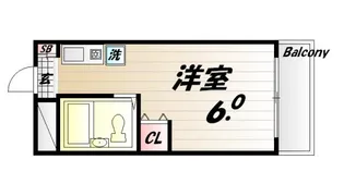 サニーパレス池上【2階】の間取り