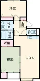 アビエスサカモト【2階】の間取り