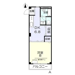 アーバンハウス東島田【3階】の間取り