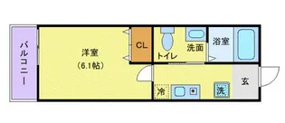 ラ・カンパネラ中央林間【2階】の間取り