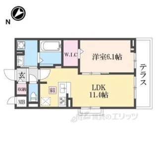 NobelDignity【2階】の間取り