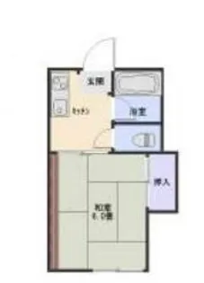 双葉ハイツ【2階】の間取り