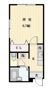 サンレジデンス【2階】の間取り