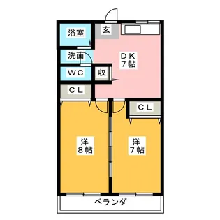 中丸ビル【3階】の間取り