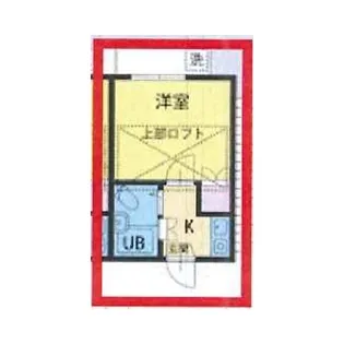 ルイーズ中野【2階】の間取り