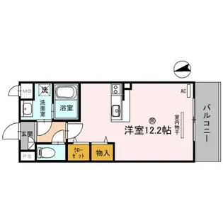 大阪府大阪市東淀川区大道南2【マンション】の間取り