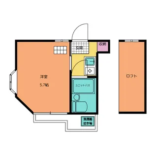 ベルハイム戸塚【2階】の間取り
