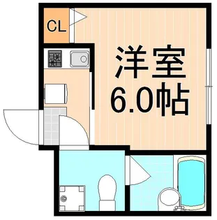 グランシャレー梅島III【1階】の間取り