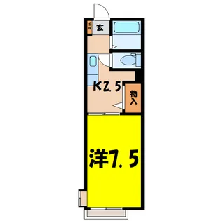 エルグラード【2階】の間取り