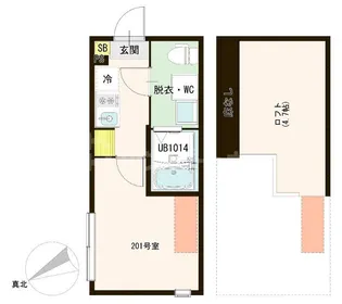 パインリーフ【2階】の間取り