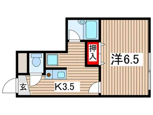 エステ-トTOKI【2階】の間取り