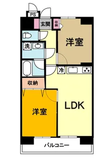 フルリノベーションで大満足!12階からの圧巻の眺望!!【12階】の間取り