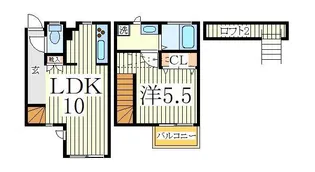 KASHIWANOHA HYGGE S棟【1階】の間取り