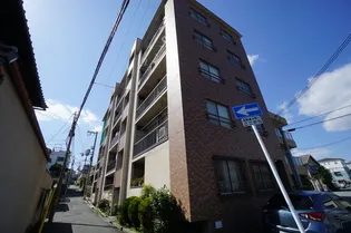千里マンション【1階】の外観