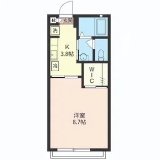You壱番館【1階】の間取り
