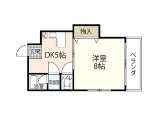 MIYUKI【4階】の間取り