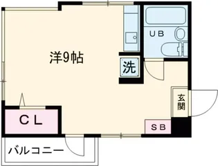 サニープラザ【2階】の間取り