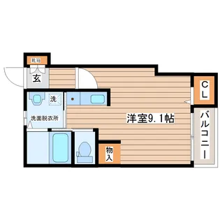 KRAVITZ【2階】の間取り