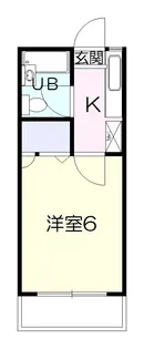 アムール飯塚【1階】の間取り