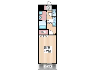 広島県広島市西区己斐東1【マンション】の間取り