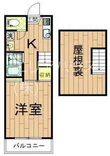 神奈川県川崎市中原区上丸子山王町1【アパート】の間取り