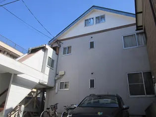 神奈川県川崎市中原区上丸子山王町1【アパート】の外観