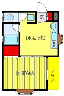 フルール志茂【2階】の間取り
