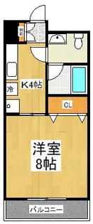 ヴィラ・フィオーレ【2階】の間取り