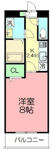神奈川県大和市渋谷7【マンション】の間取り