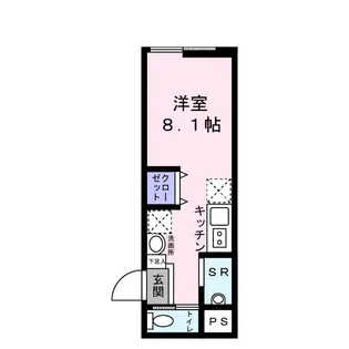 ミニマあさの【1階】の間取り