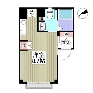 東京都中央区湊3【マンション】の間取り